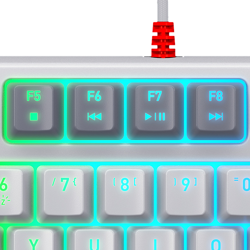 Клавиатура Xtrfy K4 RGB Tenkeyless Retro