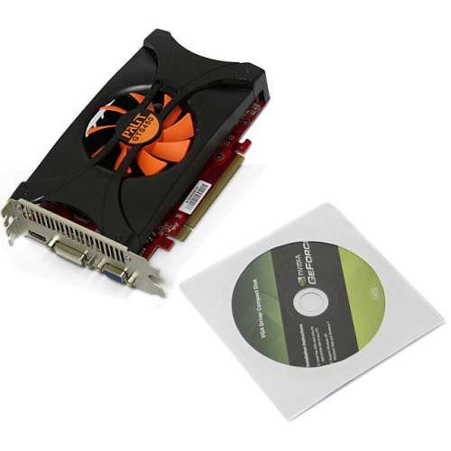 Видеокарта Palit 1024Mb GF GTS 450 (GDDR5) DVI, HDMI, VGA 