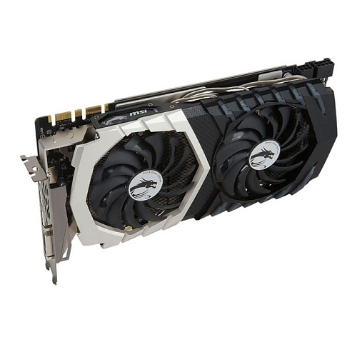 Видеокарта MSI GeForce GTX 1070 8192Mb, Quick Silver 8G OC DVI-D, HDMI, 3xDP Ret