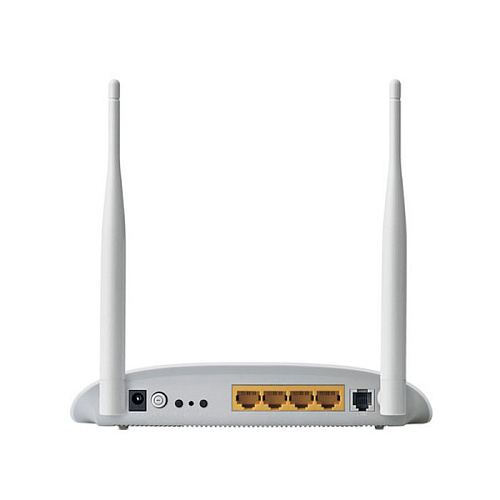 Беспроводной ADSL маршрутизатор TP-LINK TD-W8961N, 802.11n, 300Мбит/с, 2.4ГГц, 4хLAN