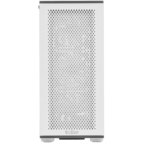 Корпус ATX Miditower PcCooler ME200 Mesh WH White