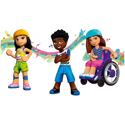 LEGO Friends Скейтпарк 41751