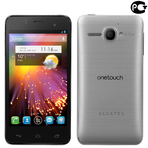 Alcatel One Touch Star 6010D Silver