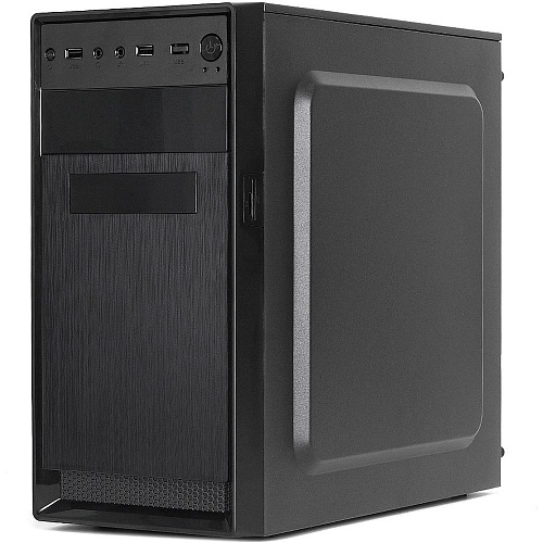 Корпус MicroATX Minitower Crown CMC-4220 (CM-PS500 One) 500W Black