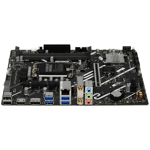 Материнская плата ASUS Prime B760M-F WiFi B760 Socket-1700 2xDDR5, 4xSATA3, RAID, 2xM.2, 1xPCI-E16x, 4xUSB3.2, D-Sub, HDMI, WiFi, Glan, mATX