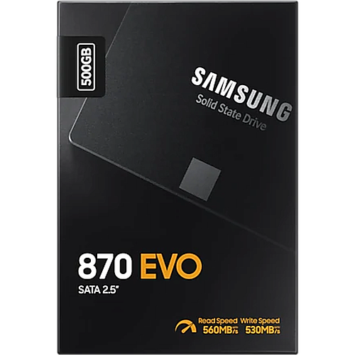 Внутренний SSD-накопитель 500Gb Samsung 870 Evo (MZ-77E500BW) SATA3 2.5" УЦЕНКА