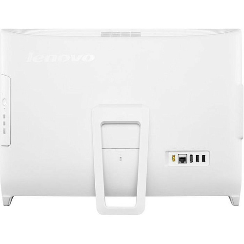 Моноблок Lenovo IdeaCentre C260 19.5" J1800/2Gb/500Gb/DVDRW/DOS/kb+m white