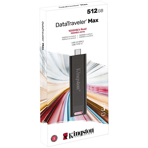 USB Flash накопитель 512GB Kingston DataTraveler MAX (DTMAX/512GB) USB Type C