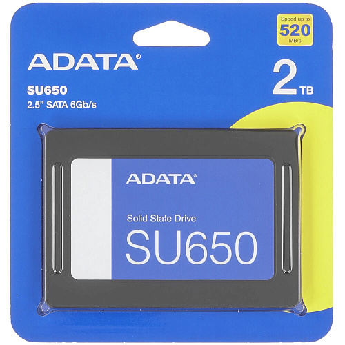 Внутренний SSD-накопитель 2000Gb A-Data Ultimate SU650 ASU650SS-2TT-R SATA3 2.5"