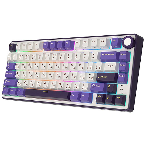 Клавиатура Royal Kludge R75 (RK Silver Switch) RGB (русская раскладка) Blackberry
