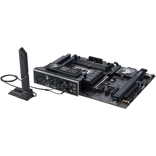 Материнская плата ASUS TUF Gaming Z890-Plus WiFi Z890 Soc-1851 4xDDR5, 4xSATA3, RAID, 4хM.2, 5xPCI-E16x, 6xUSB3.2, 2xUSB3.2 Type C, DP, HDMI, WiFi, 2.5Glan, ATX