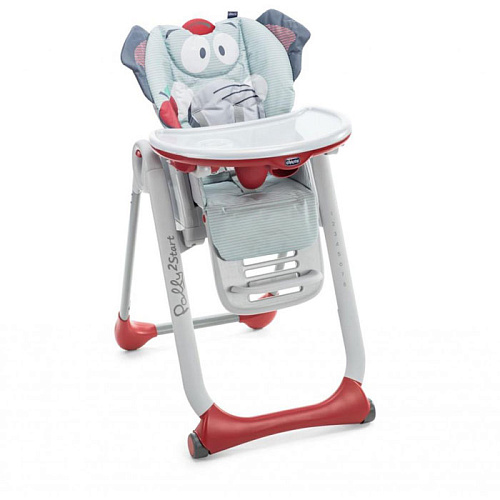 Стульчик для кормления Chicco Polly 2 Start Слоненок