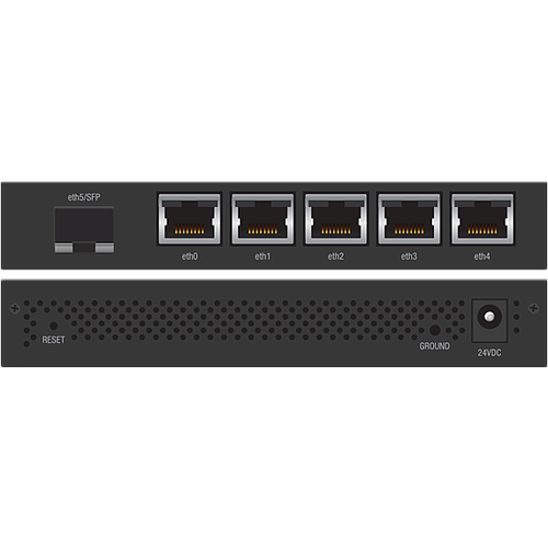 Маршрутизатор Ubiquiti EdgeRouter X SFP 5x10/100/1000Mbps PoE 1xSFP (ER-X-SFP)