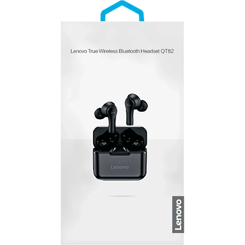 Bluetooth гарнитура Lenovo QT82 Black