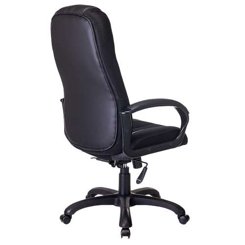 Кресло игровое Бюрократ VIKING-9/BLACK черный искусст.кожа/ткань