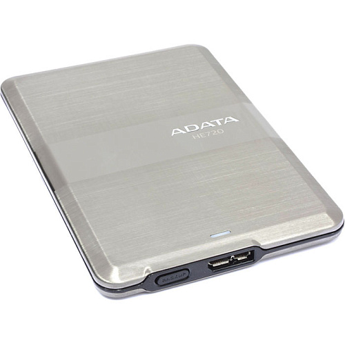 Внешний жесткий диск 2.5" 500Gb A-Data HE720 (AHE720-500GU3-CTI) USB3.0 5400rpm Серый