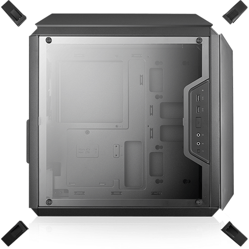 Корпус MicroATX Minitower Cooler Master MasterBox Q300P MCB-Q300P-KANN-S02 Black