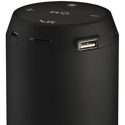 Портативная bluetooth-колонка Ginzzu GM-898B Black