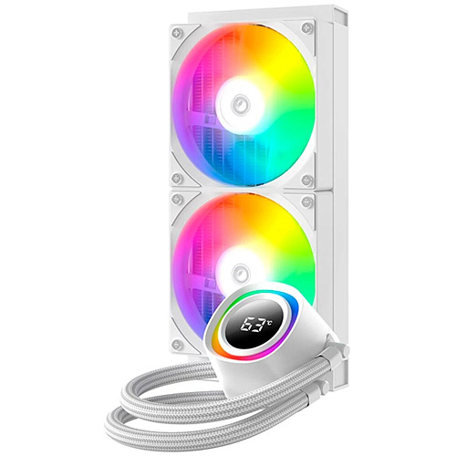 Система водяного охлаждения ID-Cooling FX240 TD White ARGB 1150/1155/S1156/1151/1200/1700/1851/1954, AM4/AM5
