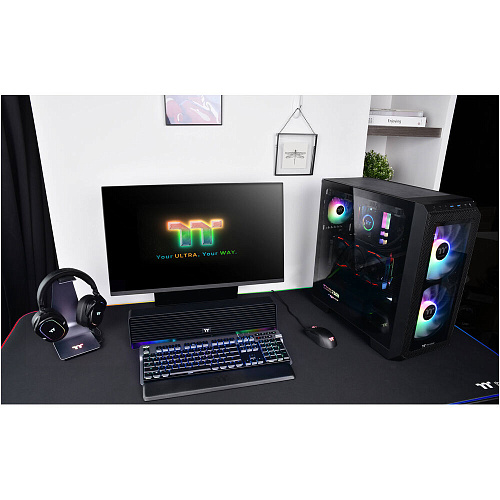 Корпус ATX Miditower Thermaltake View 300 MX CA-1P6-00M1WN-00 Black