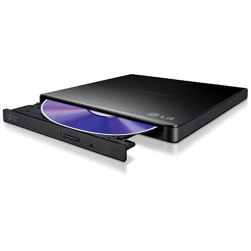 Внешний привод DVD-RW LG GP57EB40 DVD±R/±RW USB2.0 Black УЦЕНКА