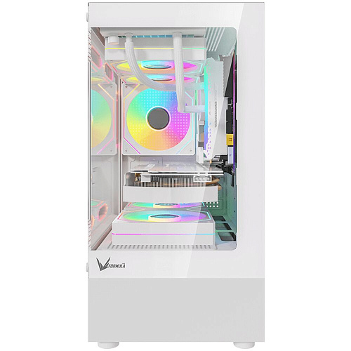 Корпус MicroATX Minitower Formula Crystal Z1CM Plus White AR