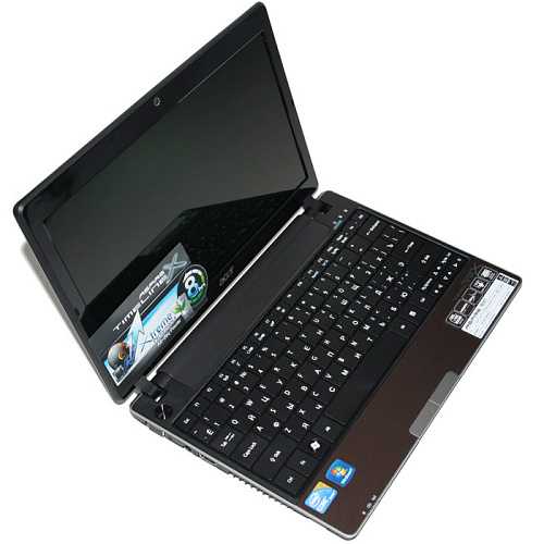 Ноутбук Acer Aspire TimeLineX 1830T-38U2G32icc Core i3 380UM/2Gb/320Gb/11.6"/Win7 HB/brown (LX.PTT01.004)