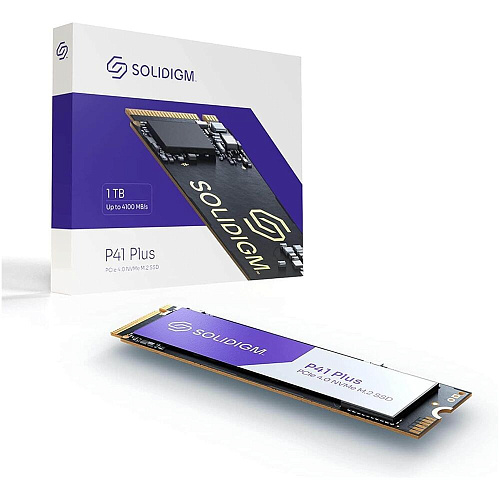 Внутренний SSD-накопитель 1000Gb Solidigm SSDPFKNU010TZX1 P41 Plus Series M.2 2280 PCIe NVMe 4.0 x4