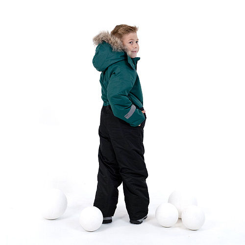 Комбинезон зимний HEDDA EDD4 57011 Atlantic Green низ прямой, размер 140