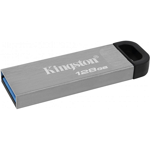 USB Flash накопитель 128GB Kingston DataTraveler Kyson (DTKN/128GB) USB 3.2 Черно-серебристый
