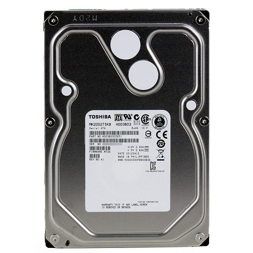 2000Gb Toshiba  (MK2002TSKB) 64Mb 7200rpm SATA2 MK 02TSKB