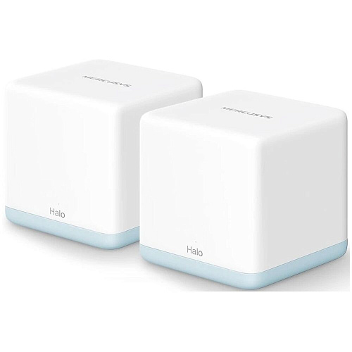 Беспроводной маршрутизатор Mercusys Halo H30(3-pack) AC1200, Wi-Fi 5 802.11ac 1167Мбит/с, 2.4+5ГГц, 2xLAN, 2xWAN белый