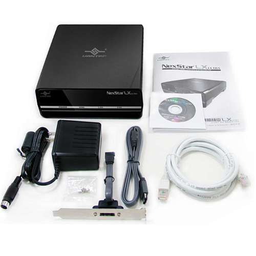 Корпус 3.5"  Vantec Nexstar NST-475LX-BK, 3.5", SATA->USB2.0&eSATA&RJ-45