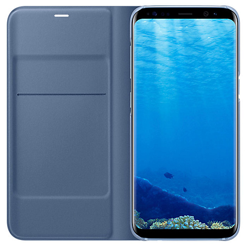 Чехол для Samsung Galaxy S8 SM-G950 LED View Cover, голубой