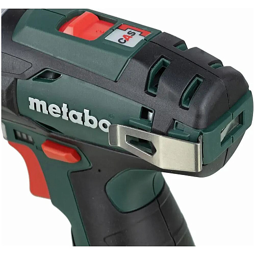 Аккумуляторная дрель-шуруповерт Metabo PowerMaxx BS 2020 Basic, 12 В, 2.0 А·ч х2, коробка 600984000