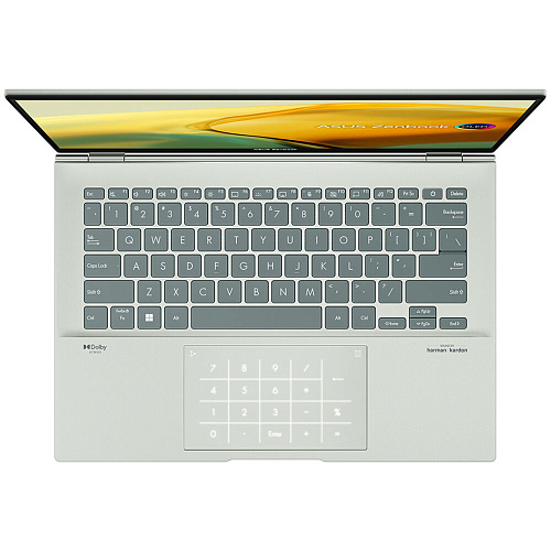 Ноутбук ASUS Zenbook 14 UX3402VA-KP309 Core i5 1340P/16Gb/512Gb SSD/14" WQXGA/NO OS Silver УЦЕНКА