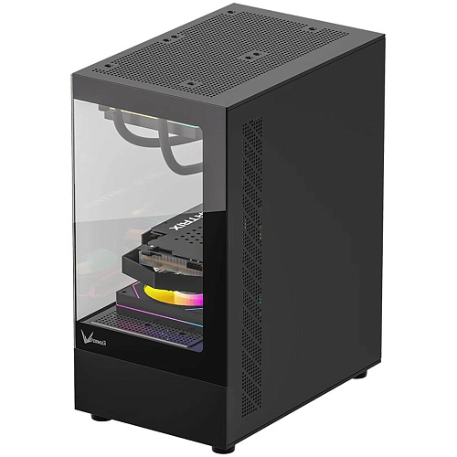 Корпус MicroATX Minitower Formula Crystal Z1CM Plus Black AR