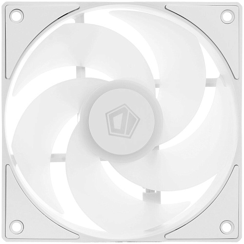 Вентилятор 120x120 ID-Cooling AS-120-ARGB-WR Reverse PWM White Ret
