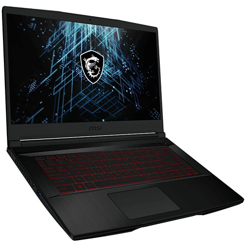 Ноутбук MSI GF63 Thin 12HW-005XRU Core i5 12500H/16Gb/512Gb SSD/Intel Arc A370M 4Gb/15.6" FullHD/DOS Black