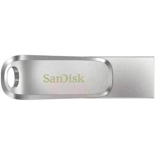 USB Flash накопитель 64GB SanDisk Ultra Dual Drive Luxe (SDDDC4-064G-G46) USB 3.0 + Type C (OTG) Серый