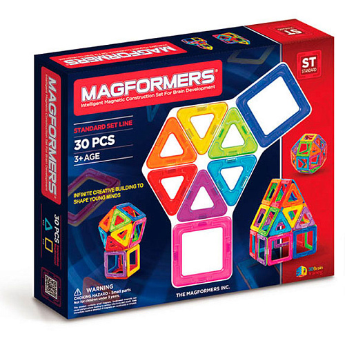 Магнитный конструктор Magformers 701005 (63076) Набор радуга