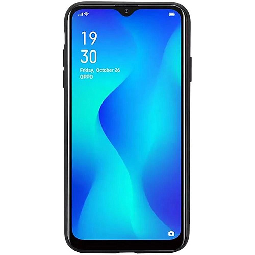 Защитное стекло для Oppo A1k (CPH1923)\Realme C2 ZibelinoTG 5D, с черной рамкой