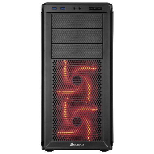 Корпус ATX Miditower Corsair Graphite Series 230T Windowed Compact CC-9011042-WW Black