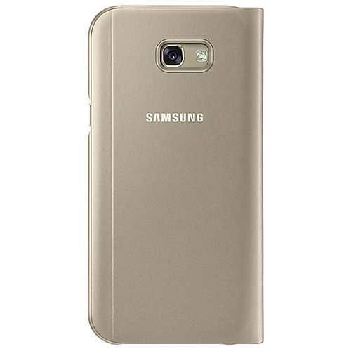 Чехол для Samsung Galaxy A7 (2017) SM-A720F S-View Standing Cover золотистый