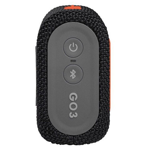 Портативная bluetooth-колонка JBL Go 3 Black/Orange
