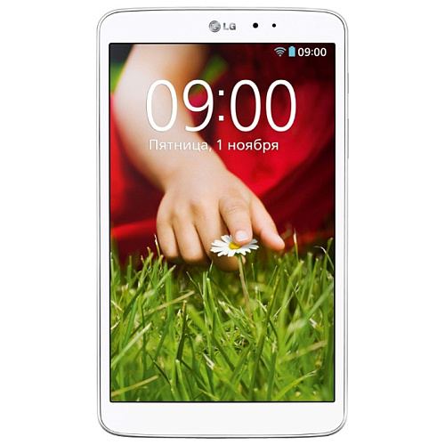 Планшет LG G Pad 8.3 V500 1.7 ГГц/2 Гб/16 Гб/8.3" 1920*1200/WIFI/Bluetooth/Android 4.2.2 белый