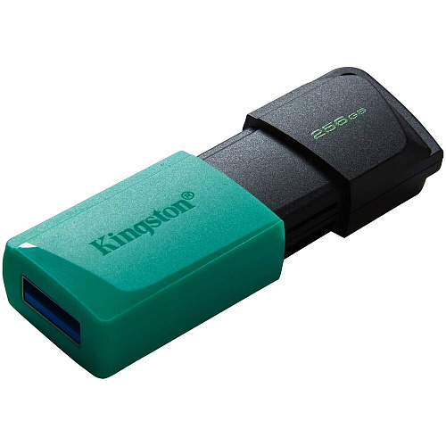 USB Flash накопитель 256GB Kingston DataTraveler Exodia M (DTXM/256GB) USB 3.2 Черно-Зеленый