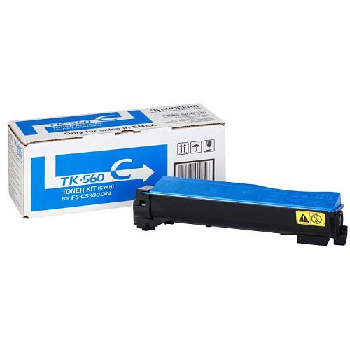 Картридж Kyocera TK-560C Cyan для FS-C5300DN/C5350DN (10000стр)