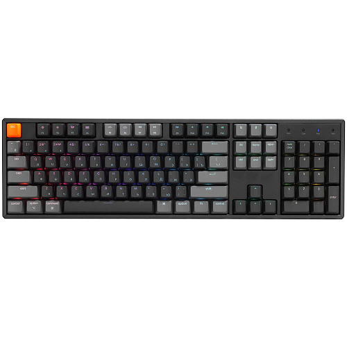 Клавиатура Keychron K10 HE Wireless (Nebula Gateron 2.0 magnetic Switch) RGB (русская раскладка) Black