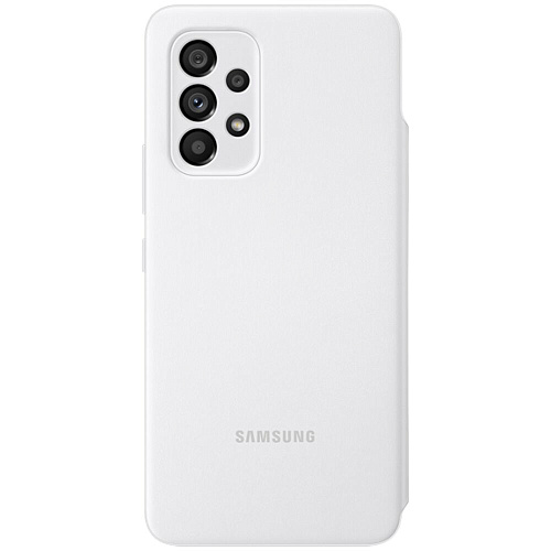 Чехол для Samsung Galaxy A53 5G SM-A536 Smart S View Wallet Cover белый